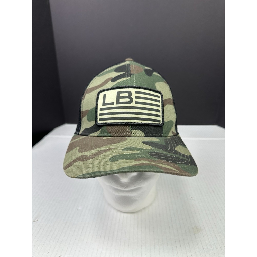 Luke Bryan LB Camo Trucker Patchhat SnapBack Hat - Picture 2 of 6